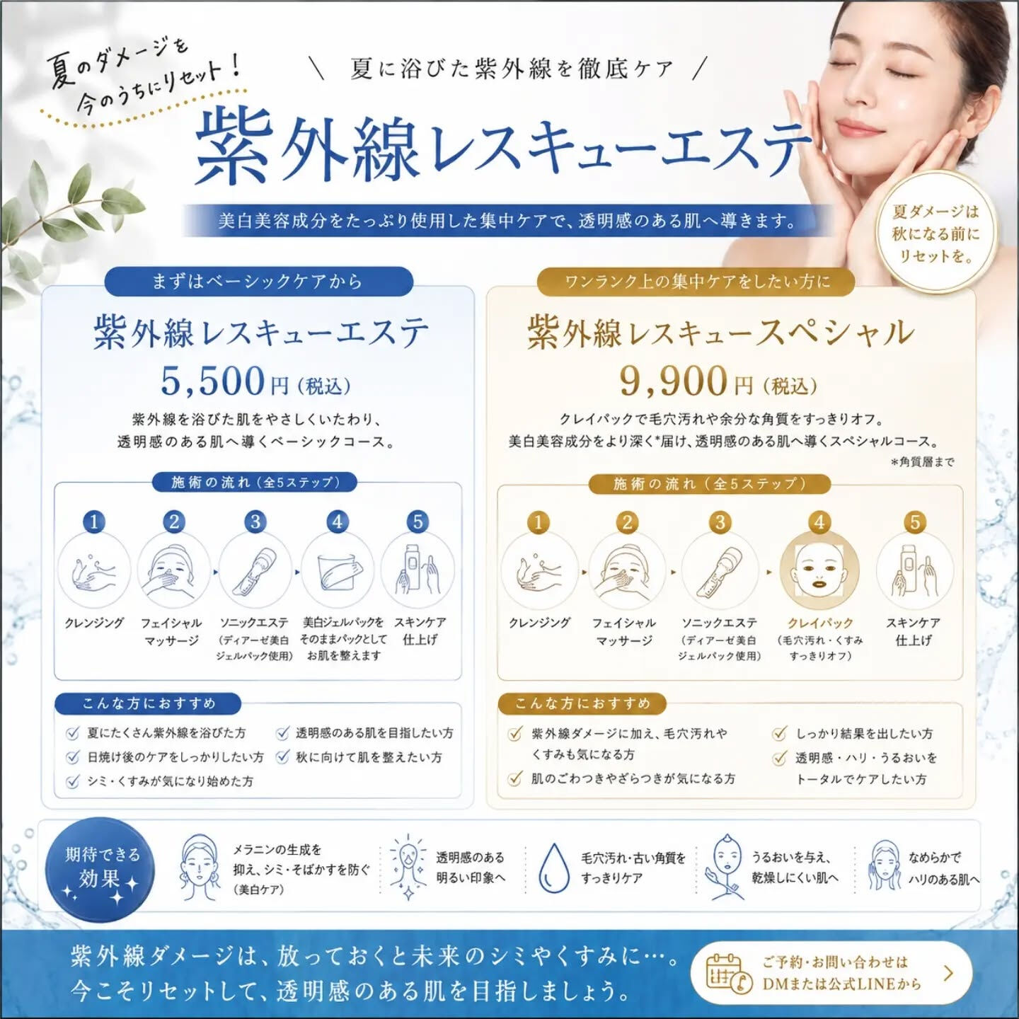 ☀️ 夏の紫外線、浴びっぱなしになっていませんか？